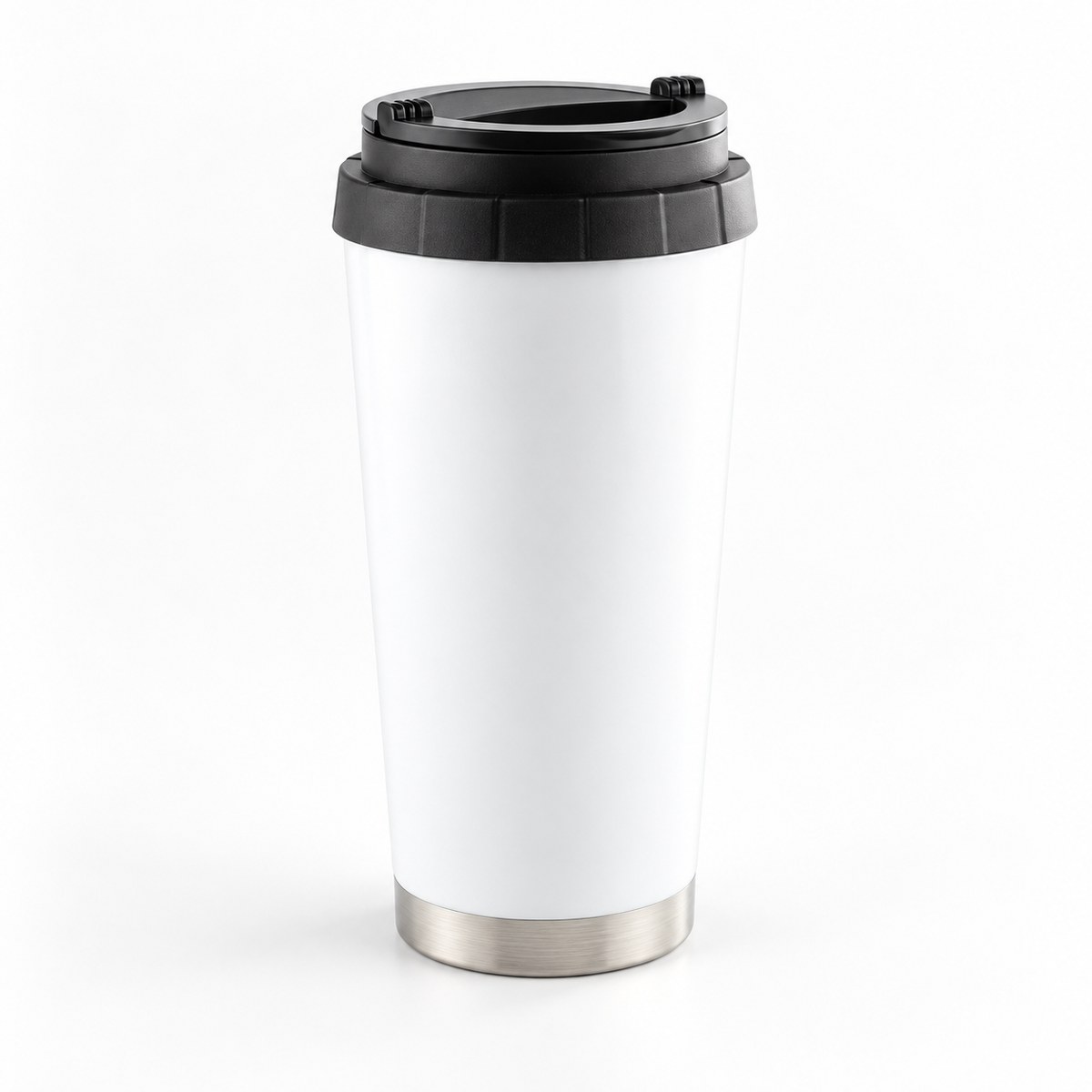 Personalised 16oz white stainless-steel thermos cup