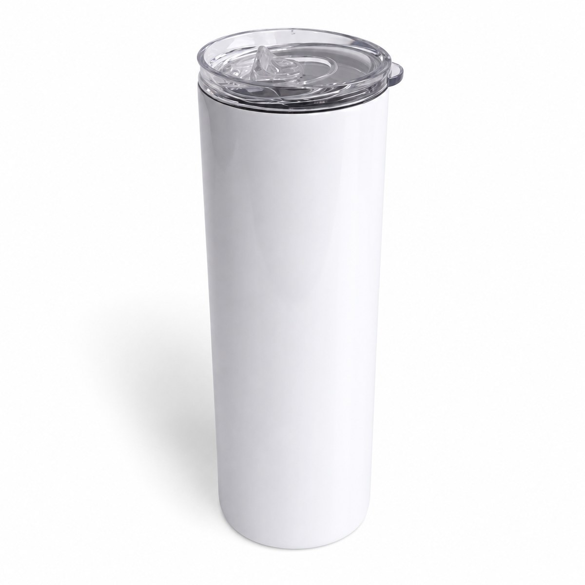 Blank personalised 20oz white stainless-steel tumbler