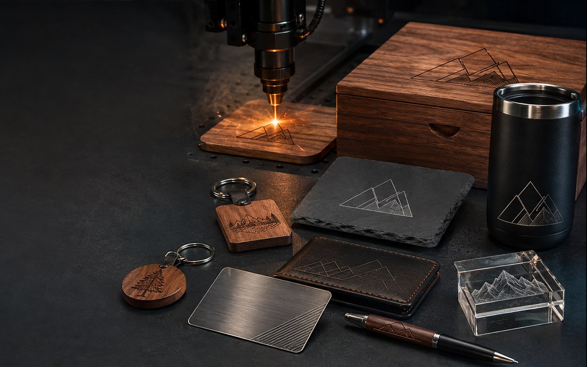 Personalised laser products for gifts and business use