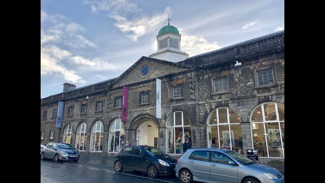 Kilkenny Design Centre in the former castle stables, photographed in2018