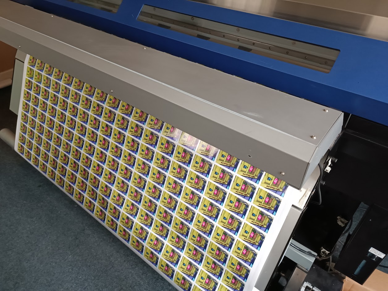 Labels Designed and Printed Time for Designs