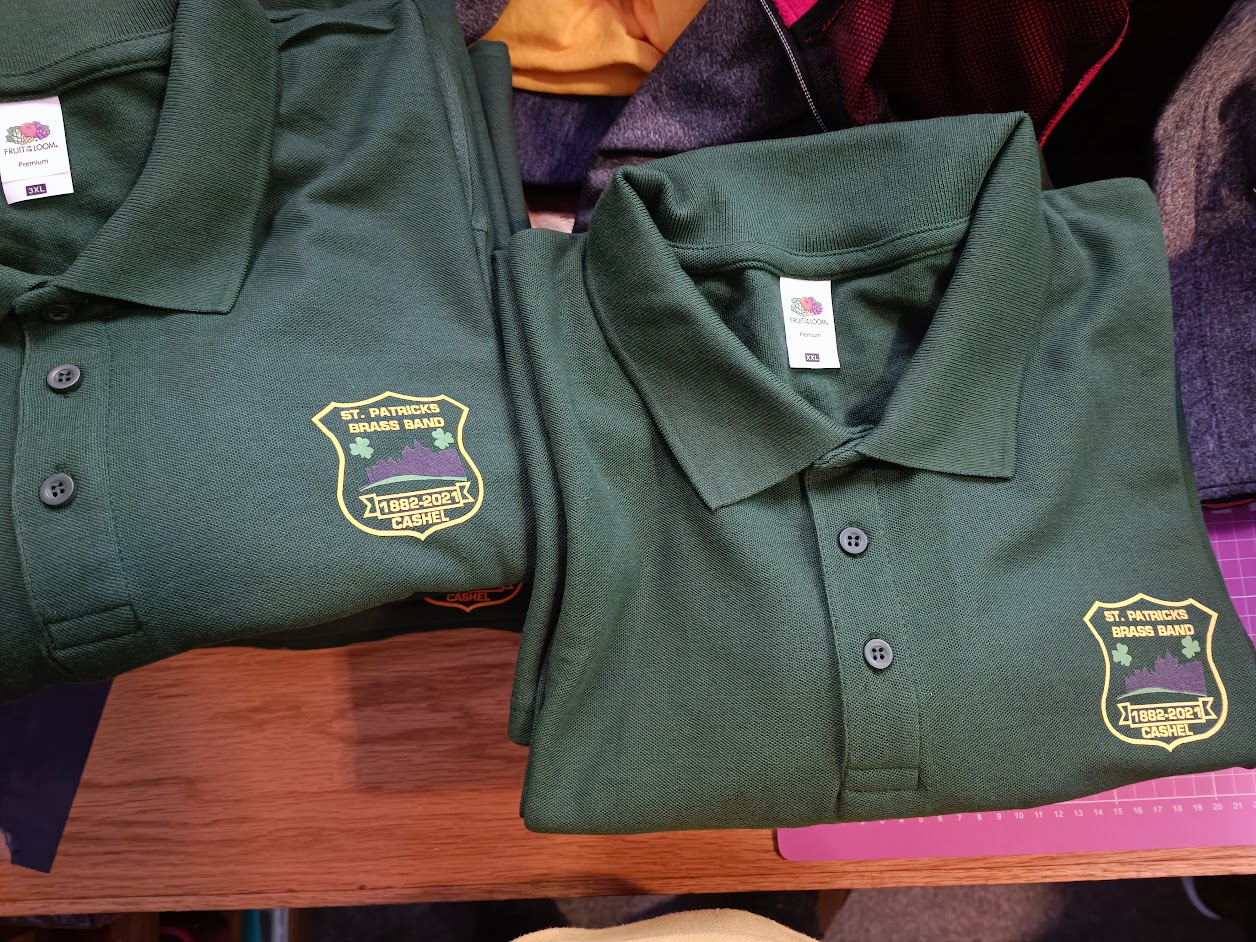 Polo Shirt with Logo Printing