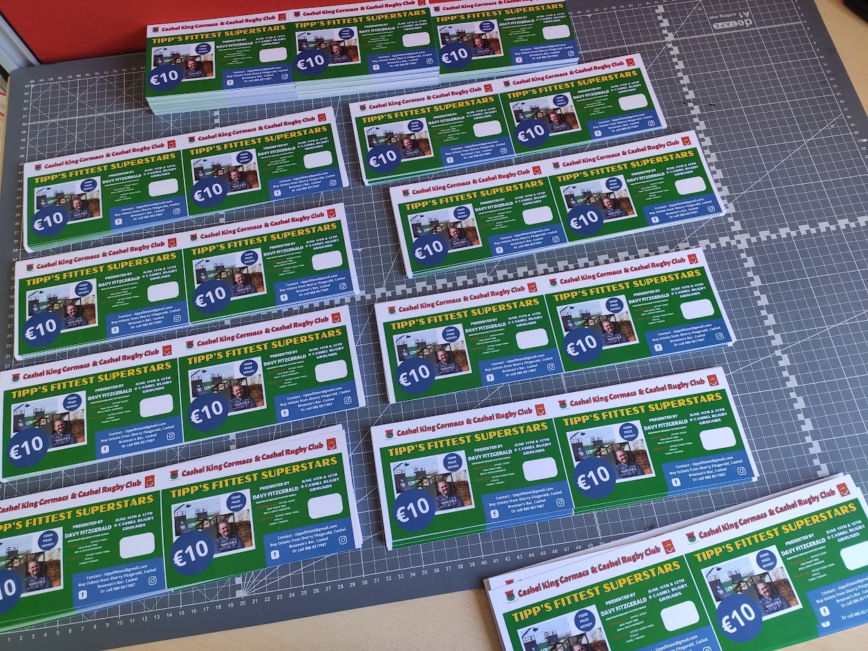 Vouchers Printed and Designed Time for Designs