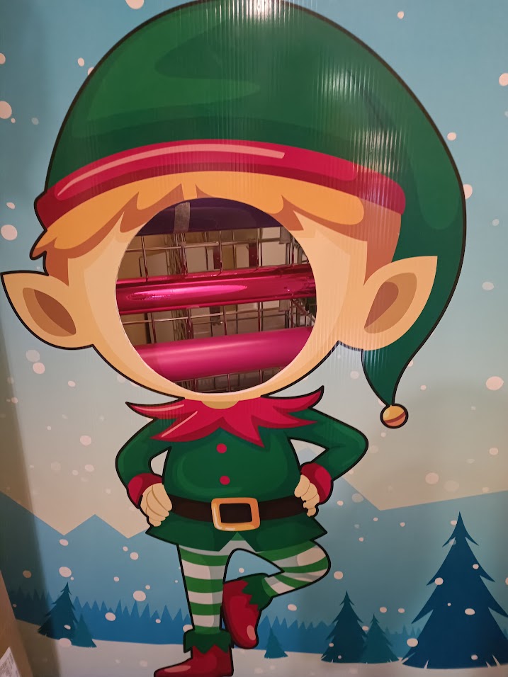 custom made elf cutout